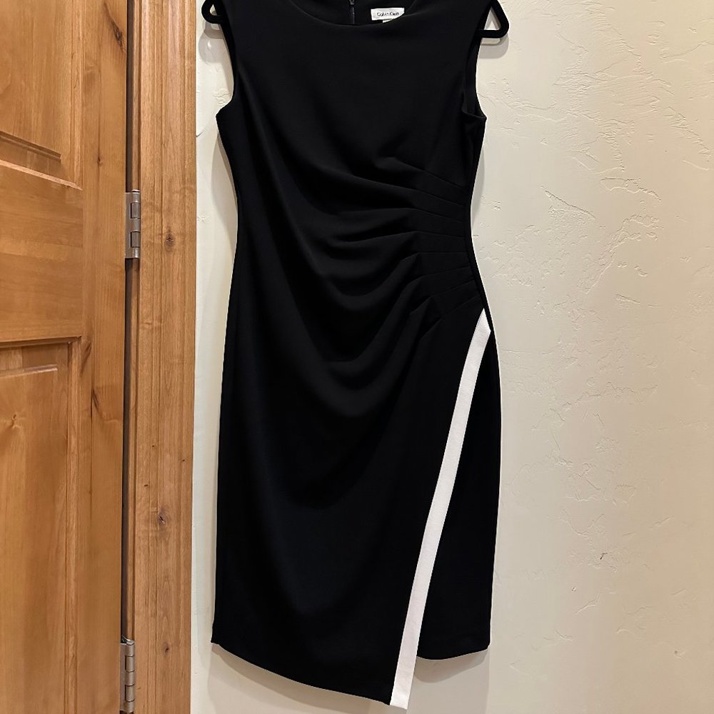 Calvin Klein asymmetric dress